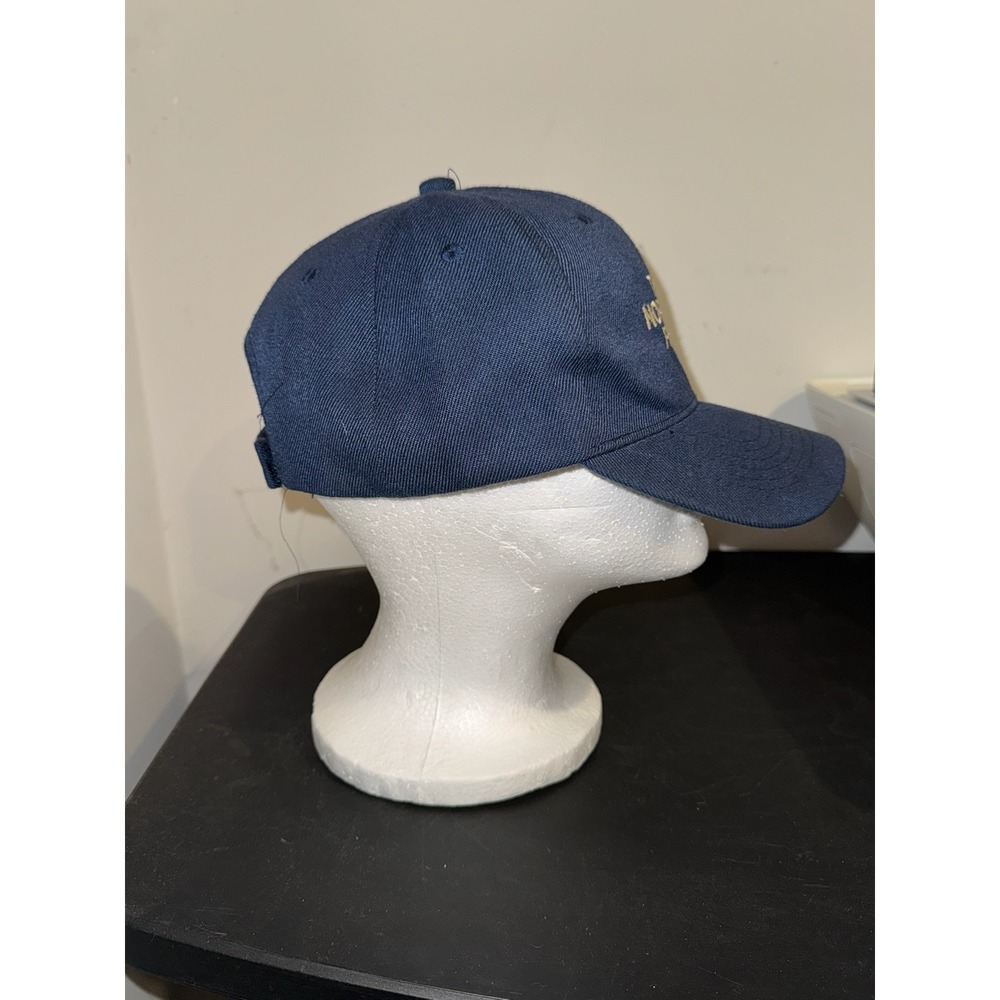 Vintage Y2k The North Face Embroidery Lgog Navy Blue Adjustable Hat Cap - Picture 4 of 6